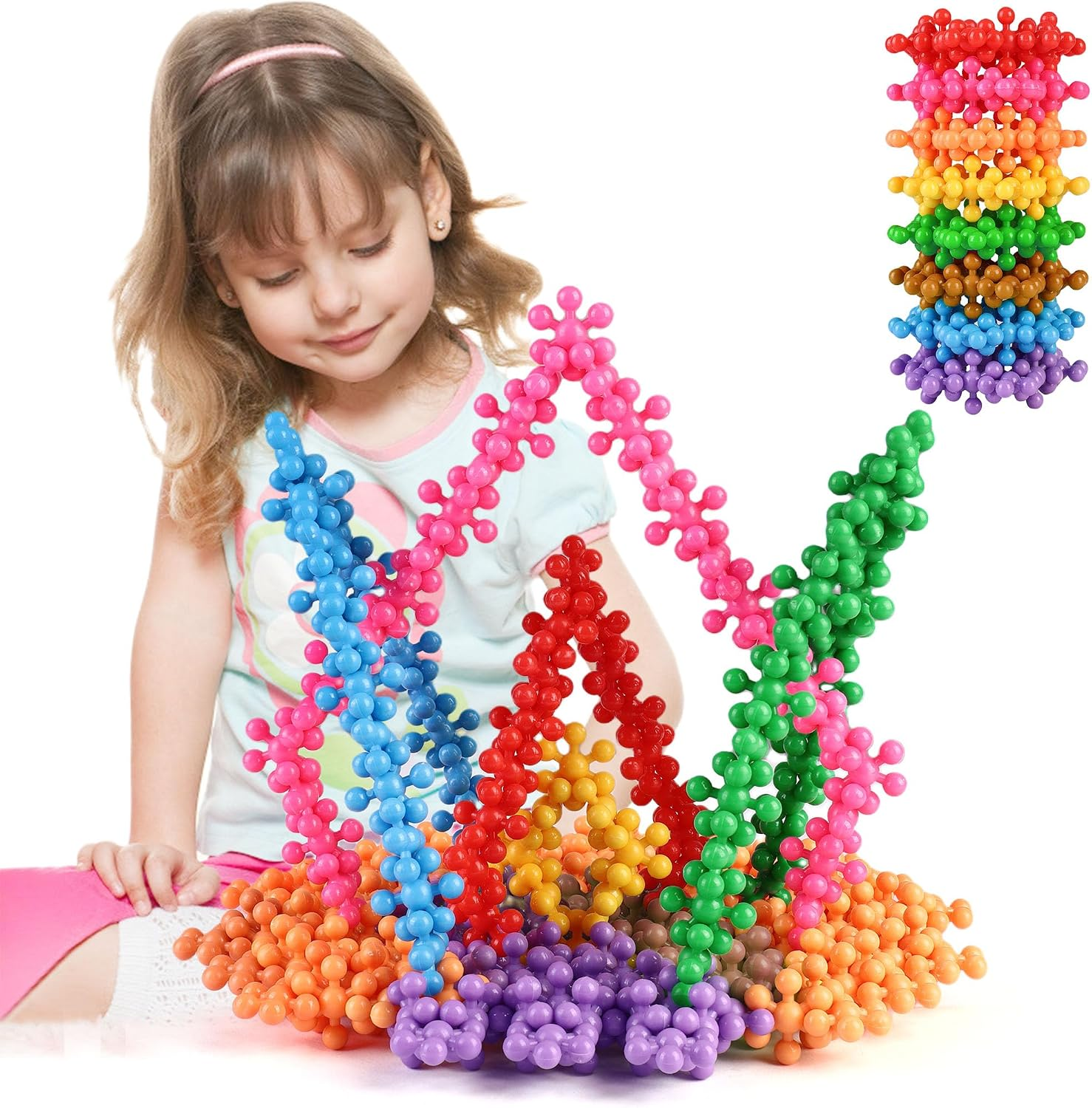 200-200 Piece Interlocking Building Blocks STEM Set
