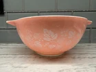 Pyrex Vintage Pink Gooseberry Cinderella Bowl #442 1.5  Quart MCM