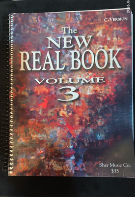 The new Real Book C and Vocal Version, Vol.3 - neuwertige Ausgabe, Spiralbindung