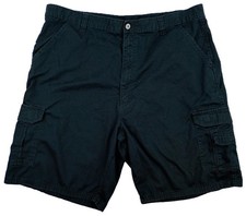 Wrangler Originals Cargo Shorts Mens W 42 Black Comfort FREEPOST