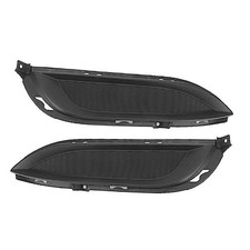 Fog Light Hole Cover Grille Trim 2PCS Left Right Fog Lamp Hole Cover