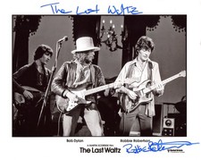 SINGER Robbie Robertson autograph, signed photo