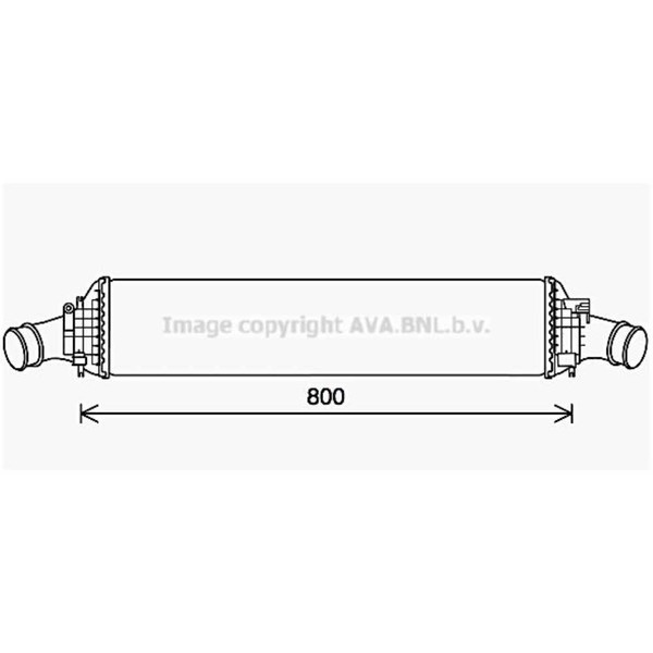LadeluftküHler Aluminium Passend FüR Audi A7 Sportback 4GA 4GF A6 4G2 C7 4GC 4G5-image