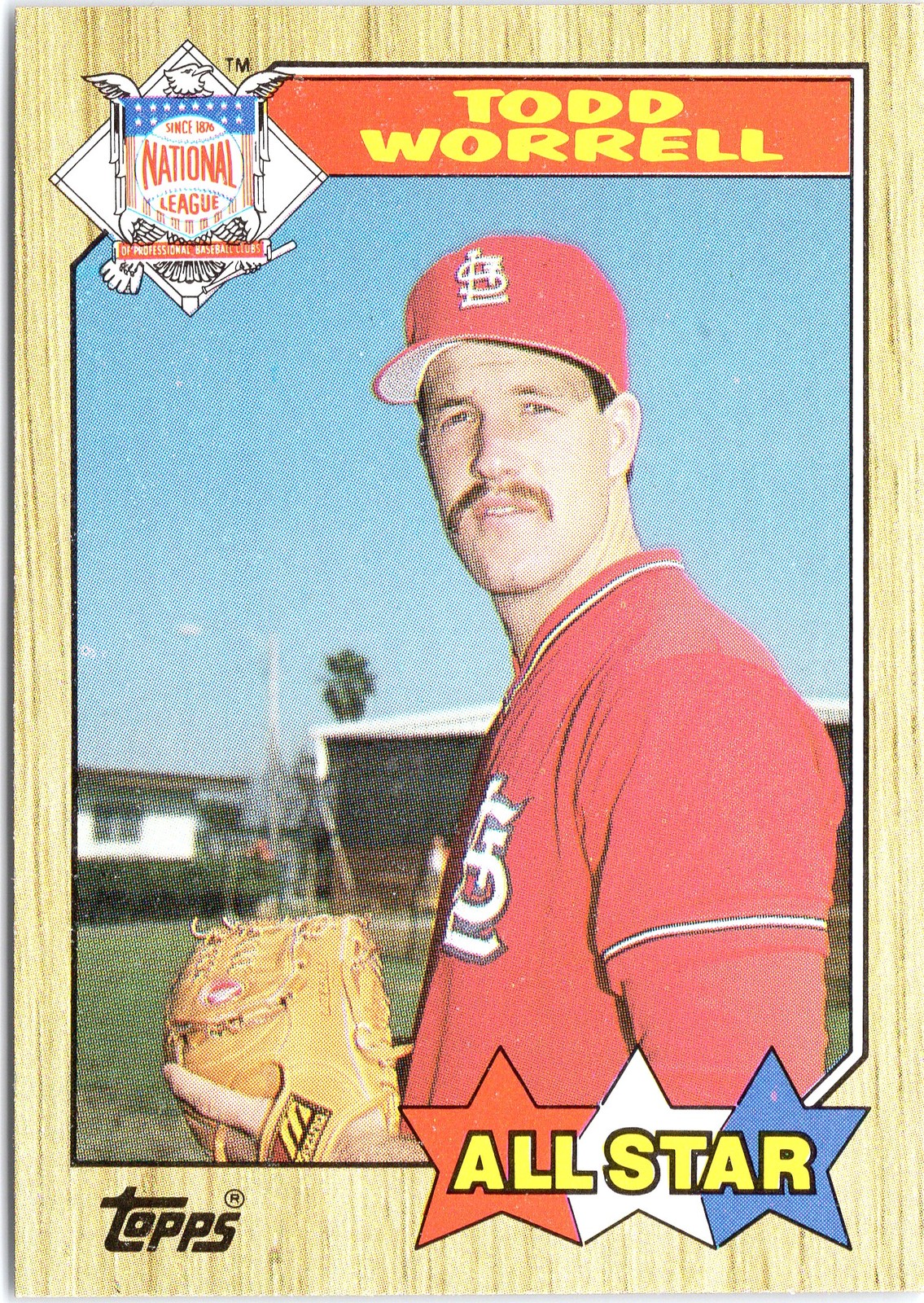 Todd Worrell 1987 Topps #605 St. Louis Cardinals