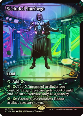 #ad MTG FOIL Secluded Starforge #366 Edge of Eternities #366 $2.99