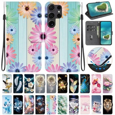 Für Samsung S26 S25 S24 S23 Ultra FE Handy Hülle Klapp Wallet Schutztasche Case