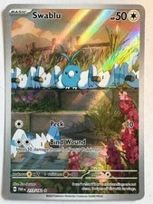 Swablu Holo Illustration Rare SV04: Paradox Rift 213/182 NM on eBay