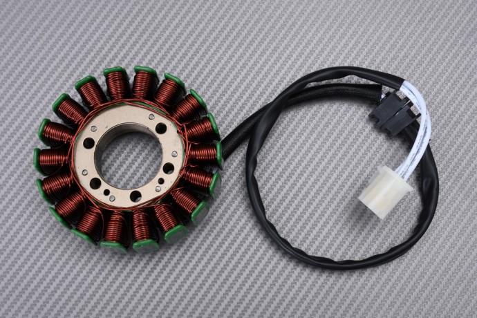 Stator alternateur haute fiabilité bobinage cuivre pour R6 2005 RJ09