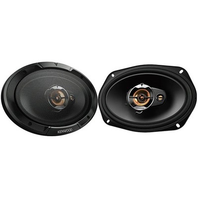 Kenwood 6x9' 3-Wege Oval Koax Boxen Nachrüst-Lautsprecher 500 Watt mit Abdeckung