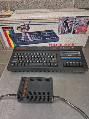Sinclair ZX Spectrum +2 128K mit Box und Netzteil. Getestet