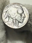 1914 S Buffalo Nickel 5c High Grade BU UNC FULL HORN Toned Nice Color WOW