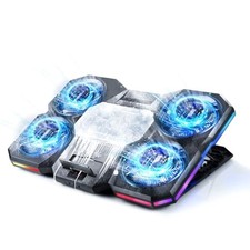 Laptop Cooling Pad with Thermoelectric Cooler and 4 Fans, Powerful Laptop Coo...