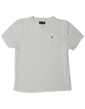 T-shirt uomo Musto top XL cotone bianco AB03