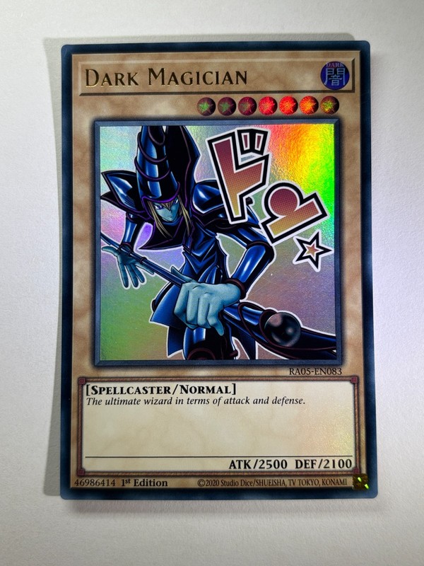 Dark Magician RA05-EN083 Ultra Rare 1st Edition YuGiOh Card NM