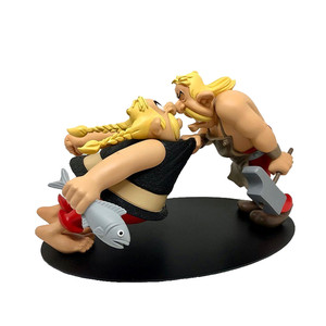 Sculpture Leblon Delienne & Uderzo – Obélix Retour De Chasse, édition 2006, Double Signature, Numérotée