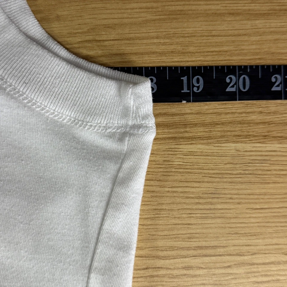 Top De Colección Años 90 Nike Sin Mangas Cuello Simulado Para Mujer Talla S Blanco en la Etiqueta Gris Foto 4 de 4