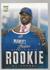 2013 Prestige #231B EJ Manuel Draft SP - FB
