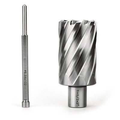 OSCARBIDE Annular Cutter 1-1/2 Inch Cutting Diameter 2 Inch Depth of Cut,3/4 Inc