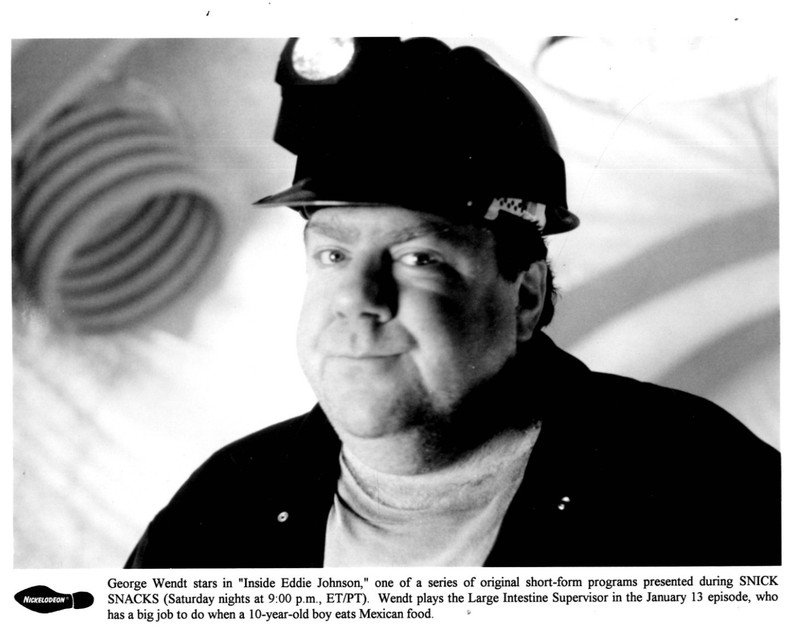 NICKELODEON - INSIDE EDDIE JOHNSON  - GEORGE WENDT - PROMO PHOTO