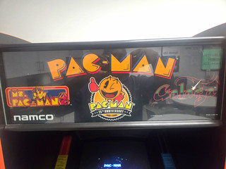 Namco Pac-Man 25th Anniversary Arcade Cabinet Coin-Op 2005 Galaga Ms Pac-Man