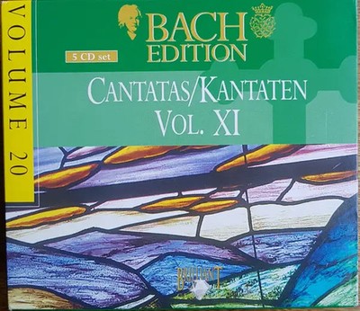 Bach Cantatas Vol. XI CD Box Slipcase EX Brilliant Classics