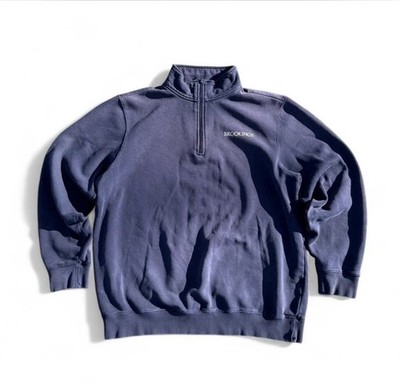 Vintage Navy blue classic 1/4 zip sweatshirtP2P 25  | L 27  | SL 21 