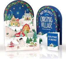 2025 Advent Calendar, Mary Engelbreit'S Christmas Village, Pop up 3D Greeting Ca