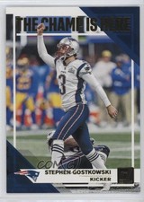 2019 Panini Donruss Champ is Here Stephen Gostkowski #CH-7 0ip8