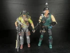 Loose GI Joe Classified Dial Tone & Tunnel Rat Figure Lot Hasbro 6”