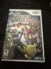 CASE AND MANUAL ONLY Super Smash Bros. Brawl Nintendo Wii 2008 NO GAME