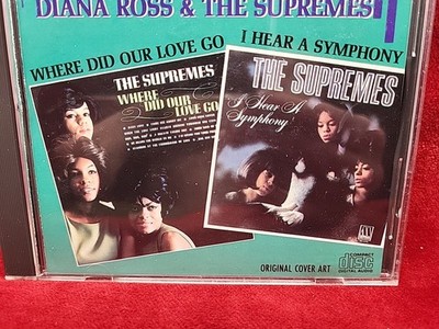 Diana Ross & The Supremes - Where Did Our Love Go / Hear A Symphony (CD, 1986)
