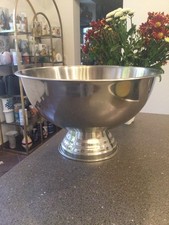 Sektkühler Champagnerkühler Durchmesser 40 cm Edelstahl