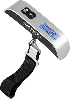 travel inspira Digital Luggage Scale 110lb Portable Baggage Scale