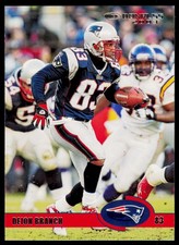 2023 Donruss Deion Branch 23 Retro 2003 New England Patriots