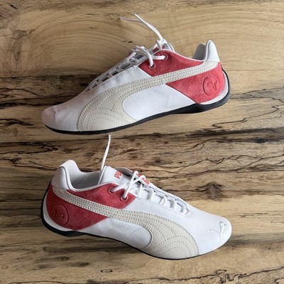 8.5 W   RARE!   Vintage Y2K Puma Future Cat OG - White / Birch Grey / Paprika