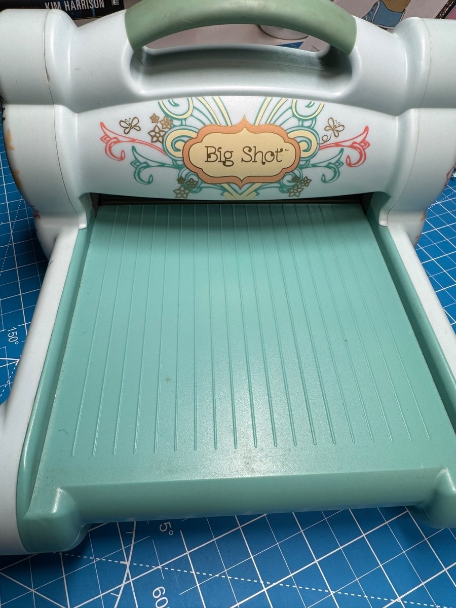 Sizzix Big Shot Die Cutting Embossing Machine Limited Edition Teal