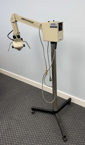 Wallach Zoomscope WAS-669 Colposcope Nikon 152238 Optics Motor Turns On +Stand 