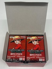 Lot of (24) One Piece English OP-13 Carrying On His Will Booster Packs Sealed