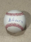 Nolan Ryan signed OML baseball w/ HOF 99 ** PSA **