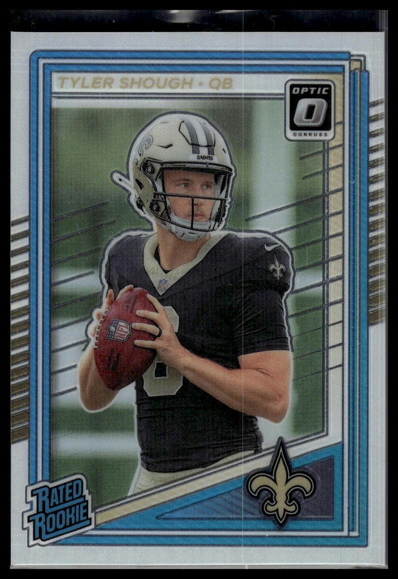2025 Donruss Optic #223 Tyler Shough Rated Rookie