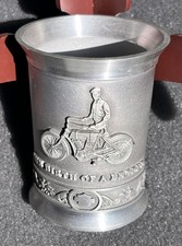 Peltre fino Harley Davidson 1992 - Nacimiento de una leyenda - Shot Glass SN# 295/5000