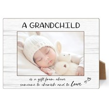 A Grandchild Is A Gift From Above Picture Frame, 4x6 Grandchildren Photo
