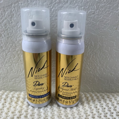 NICK CHAVEZ BEVERLY HILLS DIVA BOMBSHELL ULTIMATE SHINE TEXTURE VOLUME 2 Oz