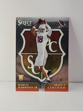 2024 Panini Select - Select Certified Rookies Marvin Harrison Jr. #5 (RC)