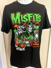 MISFITS THE ATTACK T SHIRT Color BLACK  Size 2XL