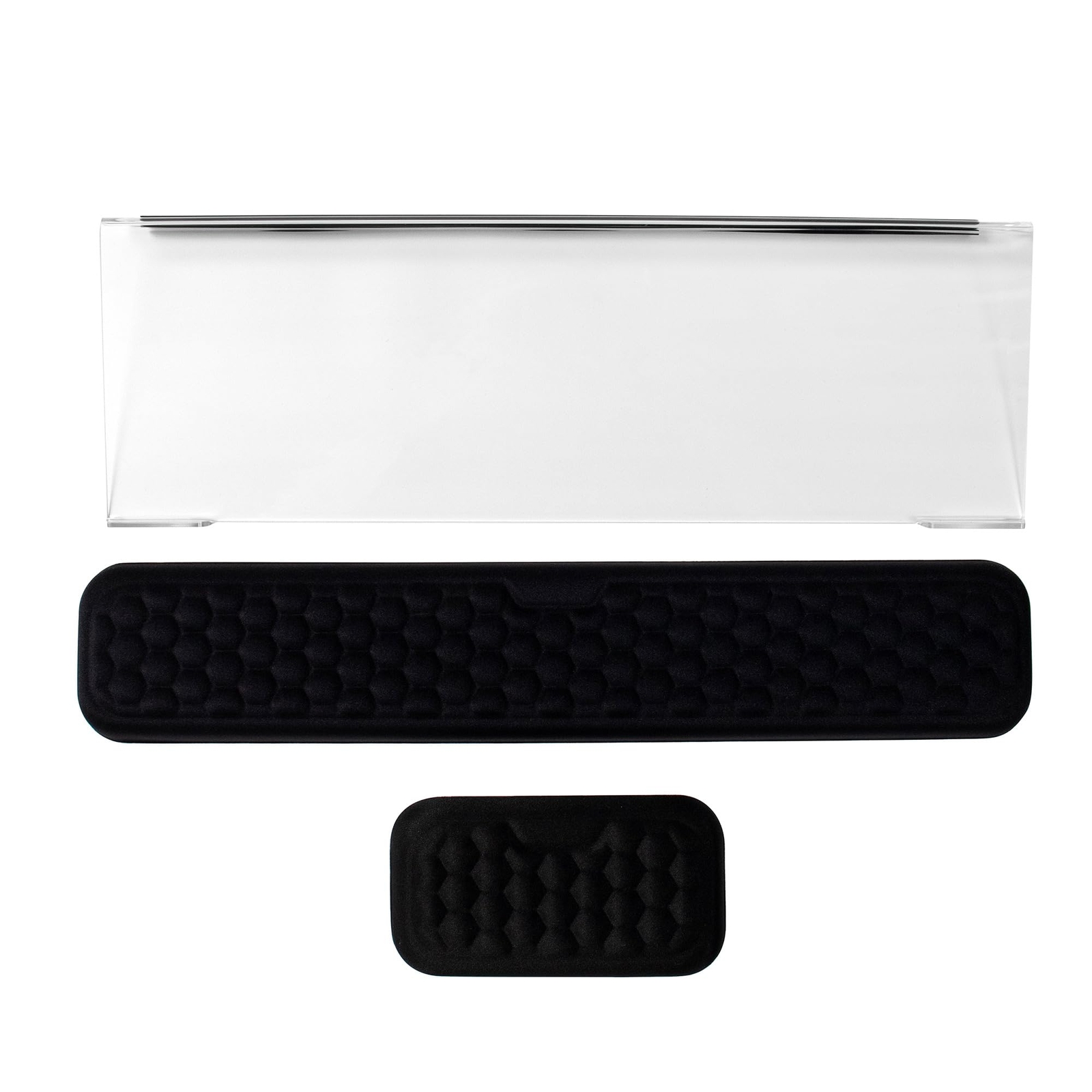 Computer Keyboard Stand and Wrist Rest Memory Foam Keyboard Wrist Pad and Acr...