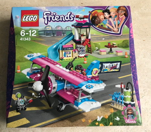 JEU "LEGO FRIENDS - LA VISITE EN AVION D'HEARTLAKE CITY" - 41343 - Imagen 1 de 2