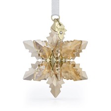Swarovski Crystal Annual Edition Festive 3D Ornament 2024, Gold, 5674348