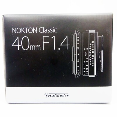 NOKTON Classic 40mm F1.4 SC from Japan NEW 4530076131521| eBay