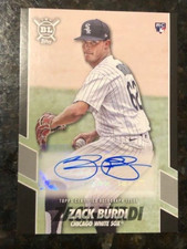 2021 Topps Big League ZACK BURDI Chicago White Sox RC Rookie Opening Act Auto